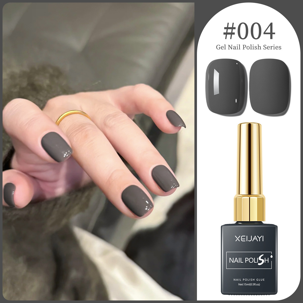 Macaron color pegamento de uñas 2025 nuevo estilo de moda Chellie rojo oliva verde pegamento de uñas
