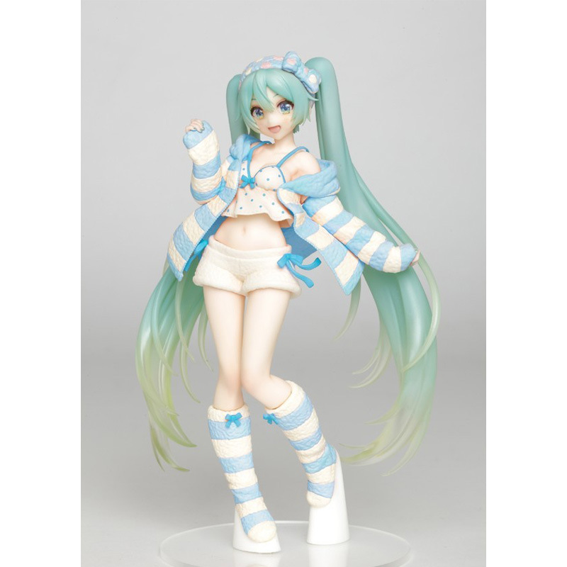 Original japonés original Hatsune Miku MIKU Hatsune Patrol hecho a mano Jingpin caja ciega adornos periféricos de animación