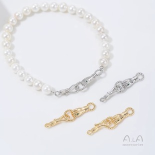 ����ɫ14K�������m�����~�h��diy�ֹ��������Ʒ�B����β�����