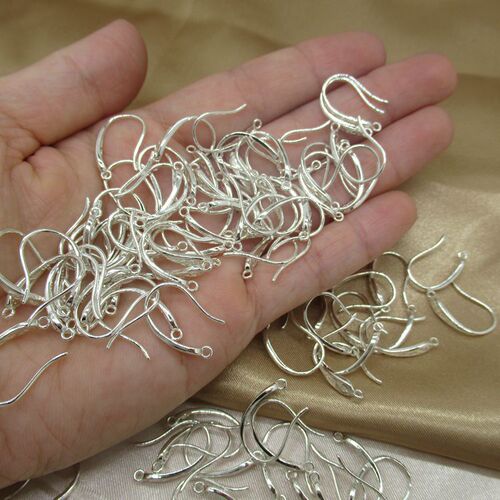 New high-end temperament S925 sterling silver ear hook earrings women's fashion Loulan earrings sweet earrings