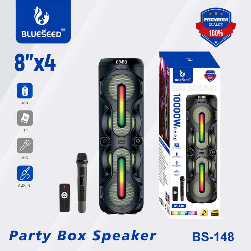 4Pcs 8inch Speaker Bluetooth Speakers with Microphone, High Power, High Volume, Heavy Bass Subwoofer, Bluetooth Audio Manufacturer 4Pcs 8inch Speaker Bluetooth Speakers with Microphone, High Power, High Volume, Heavy Bass Subwoofer, Bluetooth Audio Manufacturer