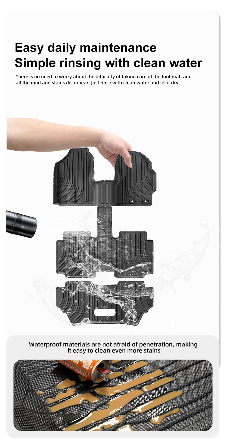 Suitable for 16-21 Toyota Sienta 170 Car Floor Mats, Full Tpe Floor Mats, Special Car Floor Mats, Cross-Border