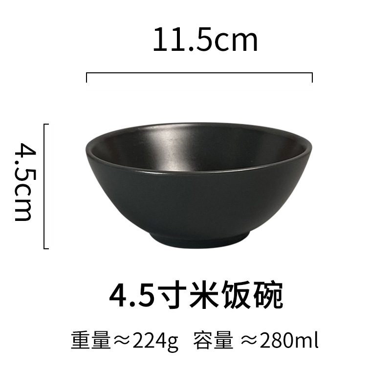 Moda creativa simple vajilla de cerámica traje al por mayor colorido restaurante occidental plato carne taza arroz tazón fideos