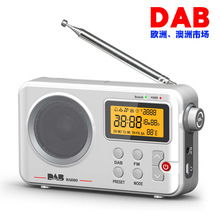 新款歐洲數碼廣播DAB+FM數字信號收音機亞馬遜外貿跨境貨源radio