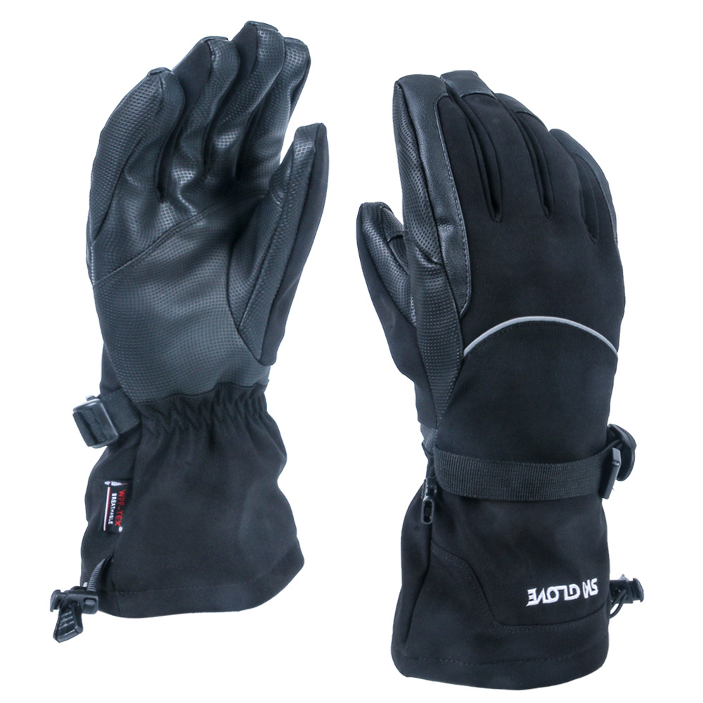 廠家直批跨境冬季保暖成人男女摩托車(chē)騎行單雙板戶外滑雪手套現(xiàn)貨