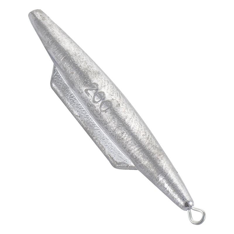 Cross-Border Fishing Gear Accessories Sea Rod Lead Sinker Fishing Ring Stainless Steel Ring Fish Fin Submarine Lead Sinker Sea Fishing Shark Fin Lead