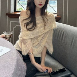 时尚休闲套装;连衣裙;女式针织衫