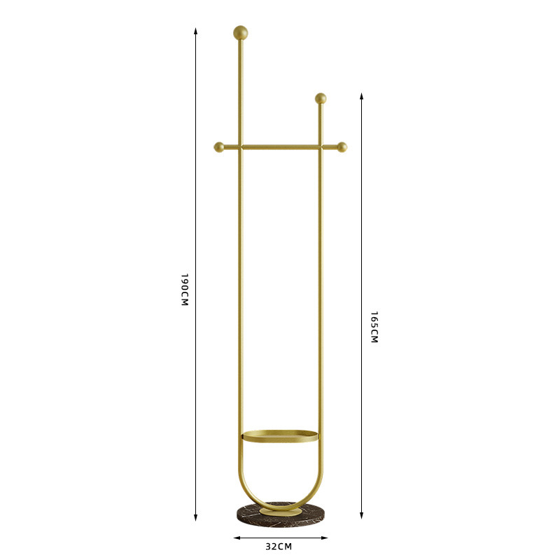 U자형 벨트 플레이트 + 골드 브라켓 + 블랙 베이스