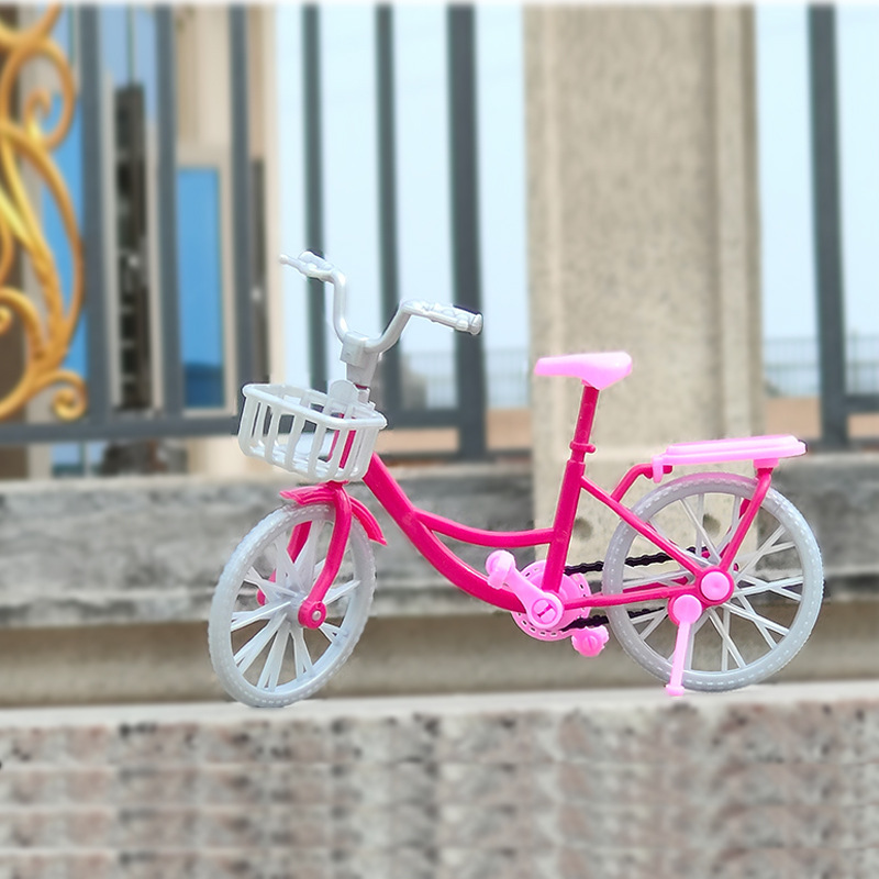 Bicycle Childhood Play Home Simulation Assembly Collection Bicycle Model DIY Toys Small Ornaments Foreign Trade Gift Items