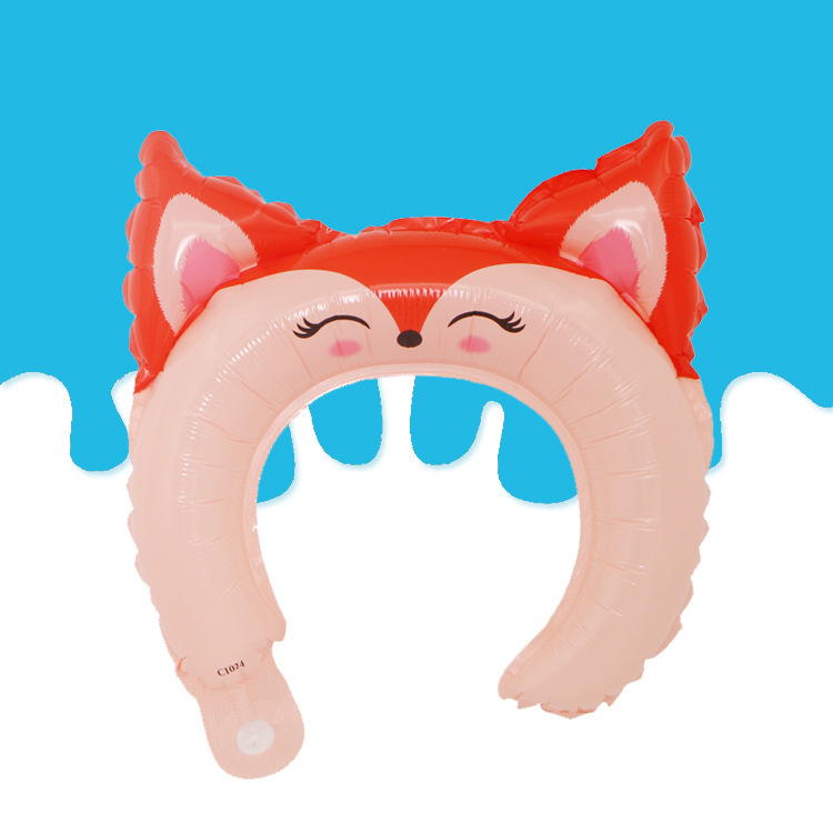 여우 머리띠 볼
