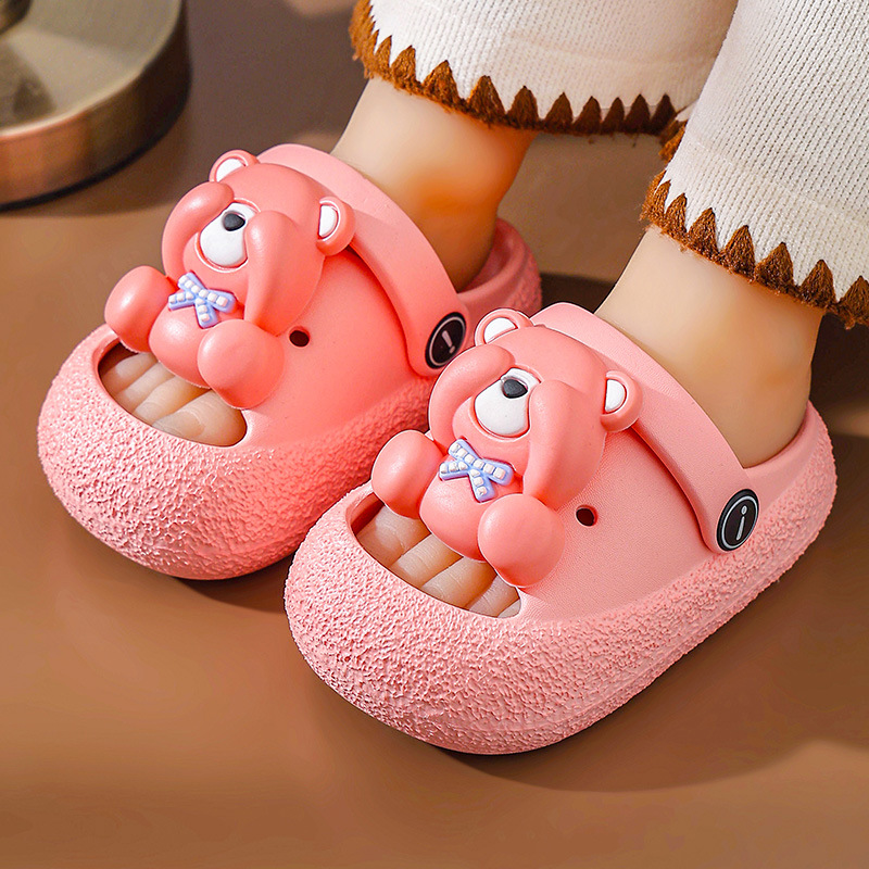 Zapatillas infantiles para bebés con suela suave jardín agujero zapatos para niños en el hogar zapatos de playa antideslizantes para niñas