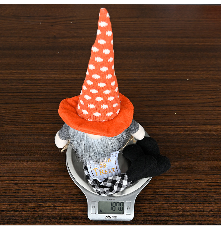 400g Weight Nonwoven Material Halloween Festival Multicolor, Black Color Wholesale Halloween Hanging Legs Rudolph Faceless Doll Decoration Nihaojewelry 10