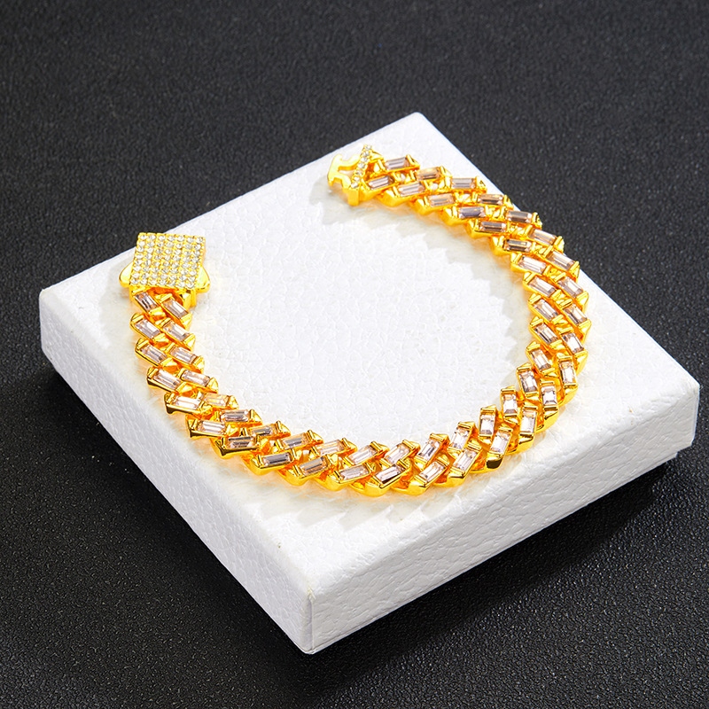 Fashion Geometric Alloy Inlay Rhinestones Unisex Sweater Chain 1 Piece