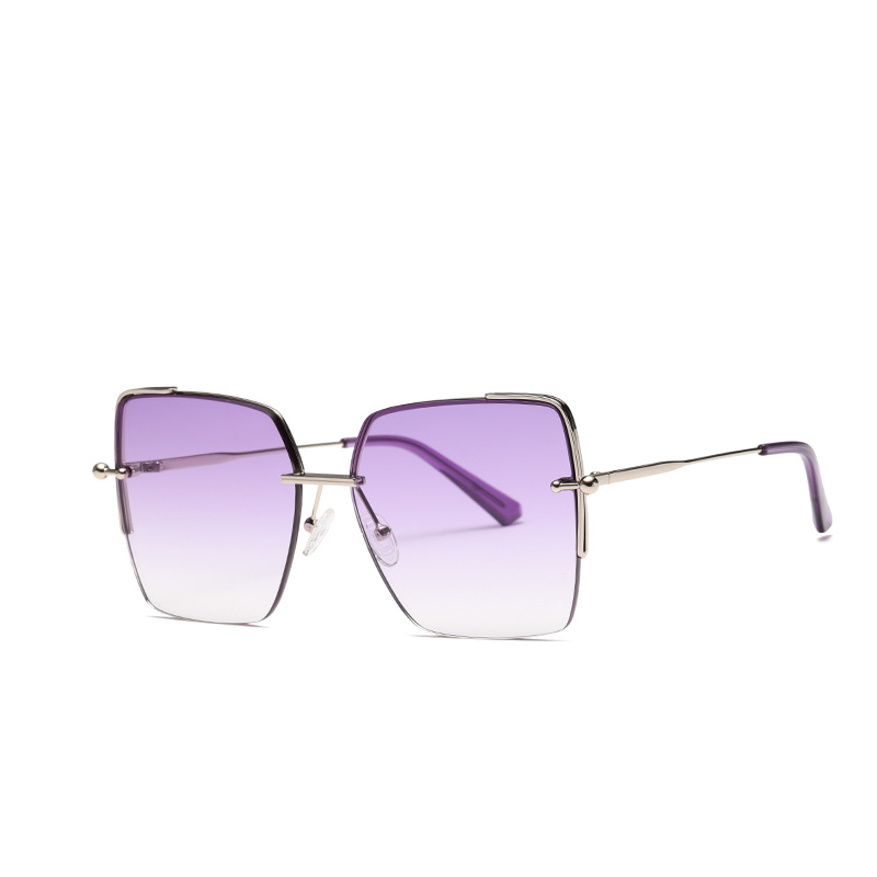 Nuevas gafas de sol de las mujeres de moda pequeñas sol a prueba de sol JS8560 gafas de sol de nylon a prueba de rayos UV