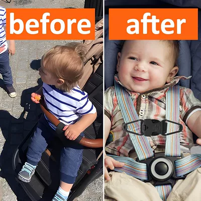 chest buckle adjuster child seat – Seat belt shoulder pad