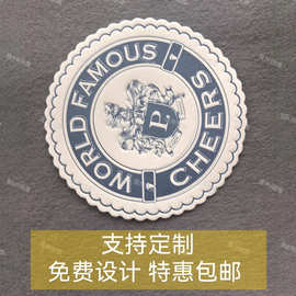 酒店一次性吸水杯垫定logo制防水杯垫印刷酒吧咖啡鸡尾酒方形杯垫