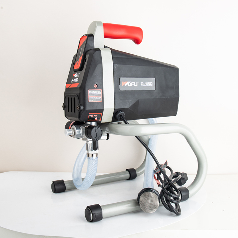 Máquina de pulverización sin aire de alta presión personalizada transfronteriza P-150M máquina de pulverización de pintura de látex para mejoras del hogar 1000W máquina de pulverización de pintura eléctrica
