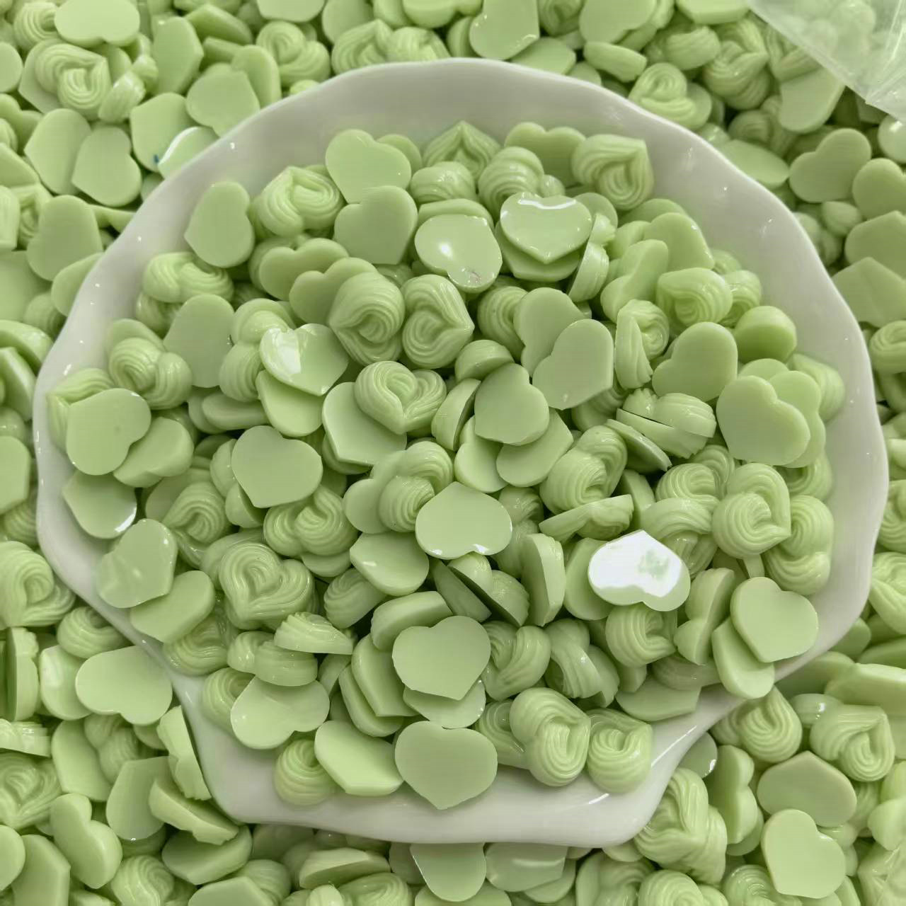 爱心彩色漩涡糖果微缩仿真迷你diy树脂配件材料奶油胶配件_2