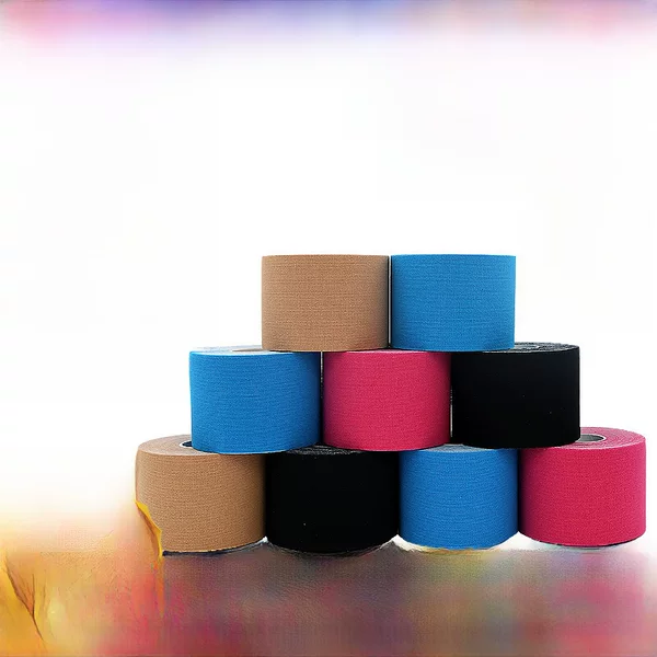 Artificial Silk Muscle Tape Sports Tape Ankle Elastic Protective Bandage Multi-Color High Kinesiology Tape Available for Wholesale
