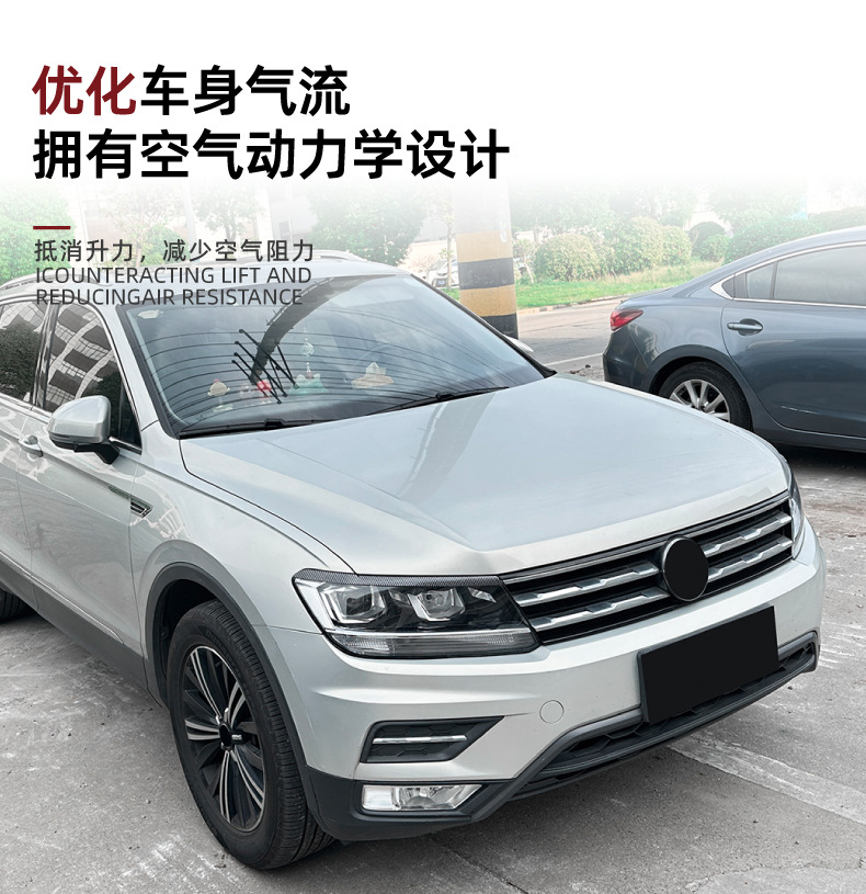 Headlight Eyelids for Volkswagen Tiguan MK2 2017-2020 Exterior Modification