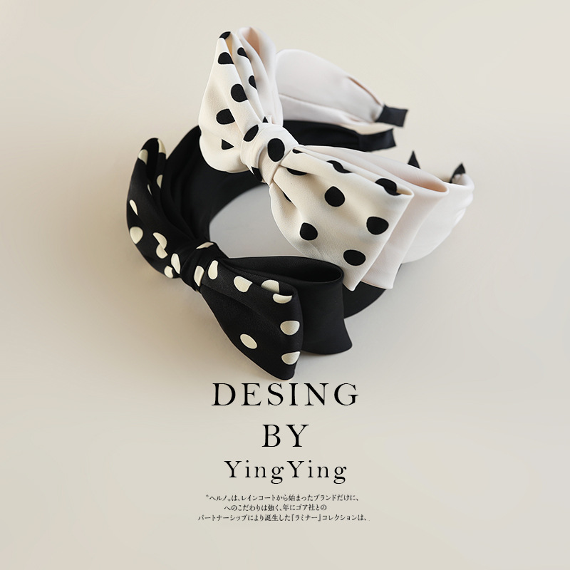 義烏工廠蝴蝶結髮箍髮飾ins韓風波點頭箍高顱頂頭飾發窟批發