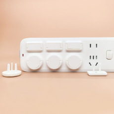 国内大号3相2相防触电插座保护盖子提手安全国内电源保护盖儿童