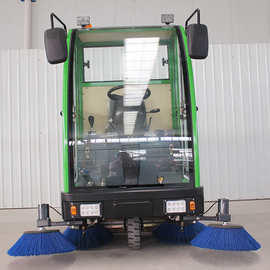 厂家直供驾驶式扫地车清扫车物业小区学校道路用全封闭式扫地机