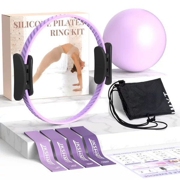 Pilates Circle, a Specialized Yoga Resistance Circle, Is a Muscle Training Equipment for the Legs That Helps Strengthen the Strength of the Limbs Fitness Equipment