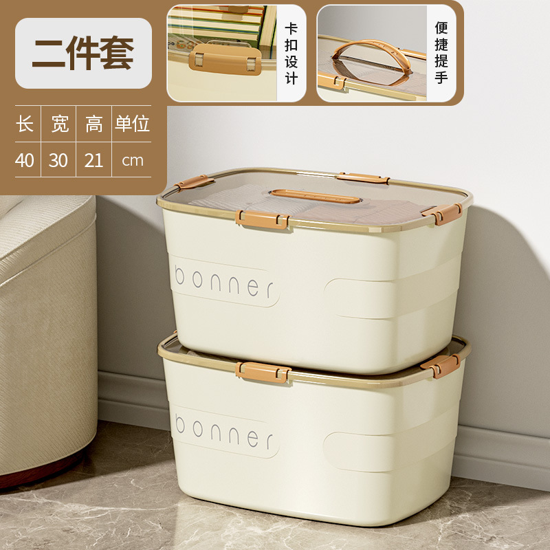 Large cream color [40*30*21cm] pack of two