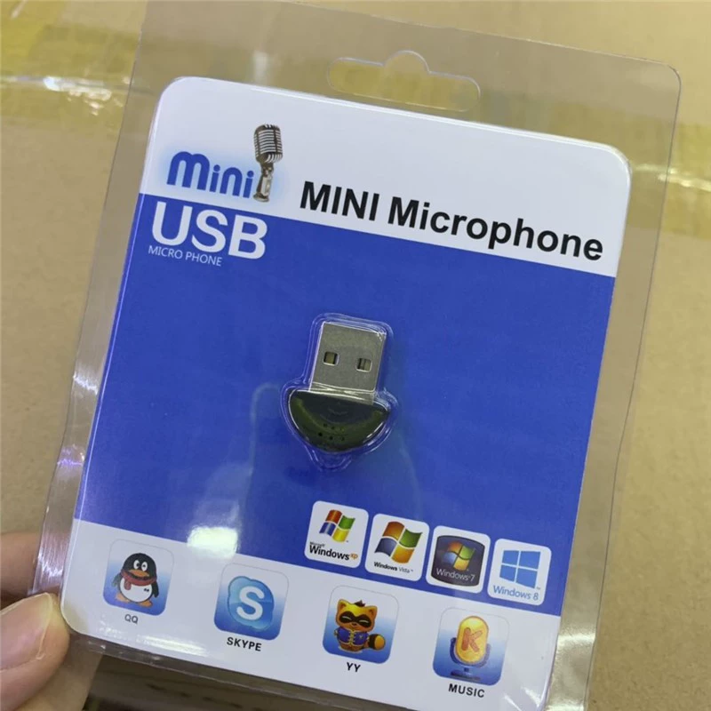 Мини USB микрофон Microcelet для ноутбука, компьютерный микрофон для вокала и записи, USB микрофон