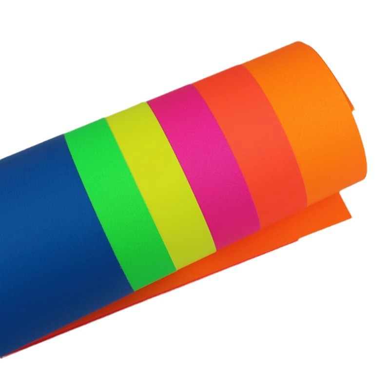 형광색 하드 카드지 A4 핸드메이드 하드 카드지 250G 오리지미 레드 어린이 초등학생 도화지 두껍게 만들기