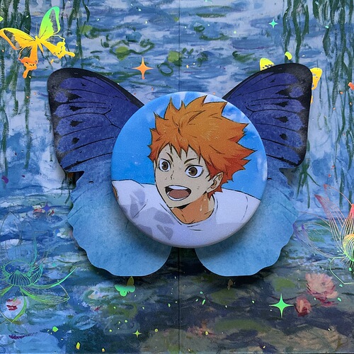 Volleyball Boy Animation Peripheral Badge, Hinata Sho, Shadow Mountain Tobio, Two-dimensional Backpack, Brooch, Ornament