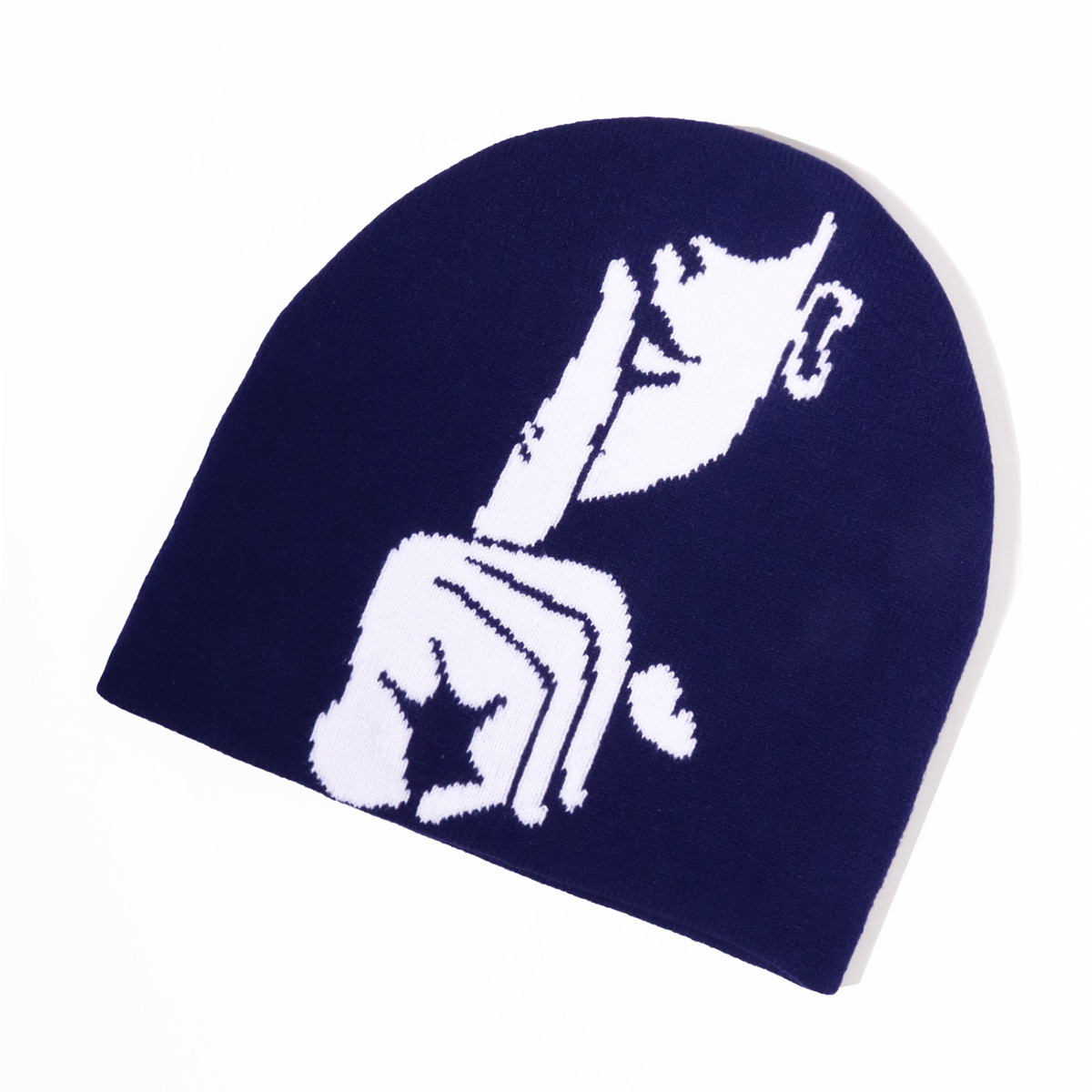 Gorro de punto jacquard de diseño simple unisex Tendencia de personalidad popular Gorro frío para deportes al aire libre_voghion.com