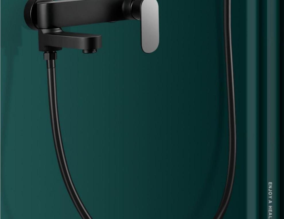 Shower head PVC flexible hose, water heater rain shower head connection pipe, general accessories, showerhead spray g bath pipe details Picture