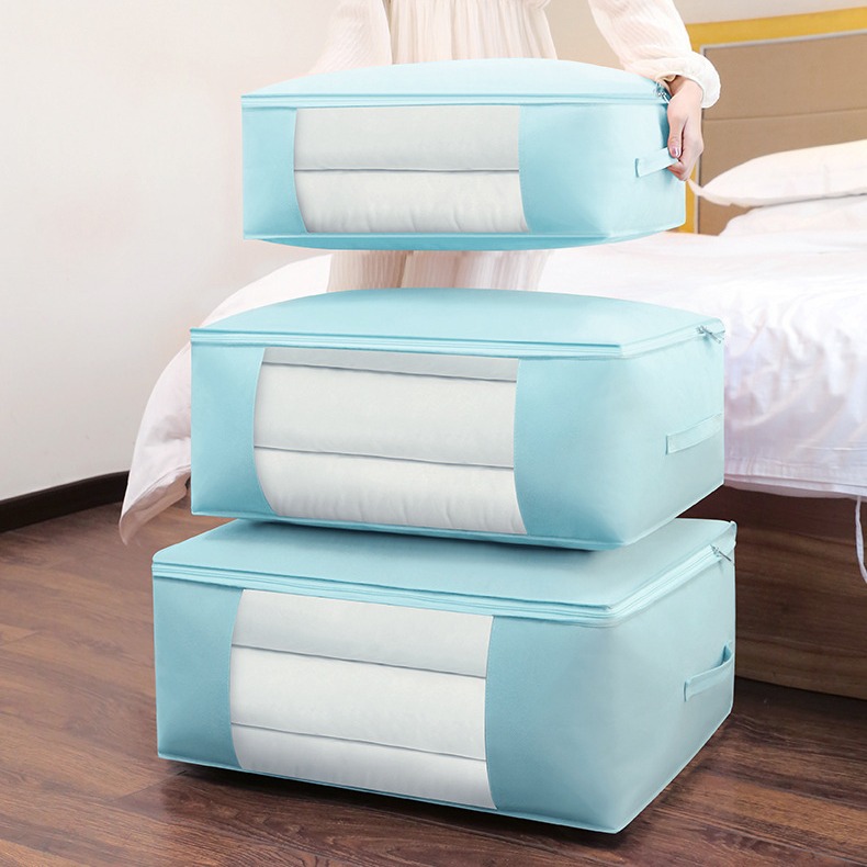 Fábrica directa edredón polvo bolsa bolsa bolsa de algodón bolsa de acabado de ropa bolsa de gran capacidad de movimiento de equipaje mayorista