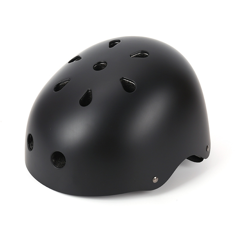 Casco de tablero de patinaje sobre ruedas al aire libre, tamaño ajustable, casco de conducción para niños de primaria, ventilación ABS, transpirable y anti-caída