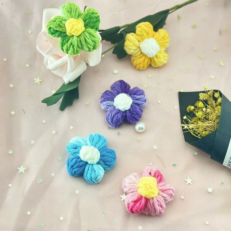 Плетёная hair accessory, сумка, декорации, градиент, цветочная, handmade