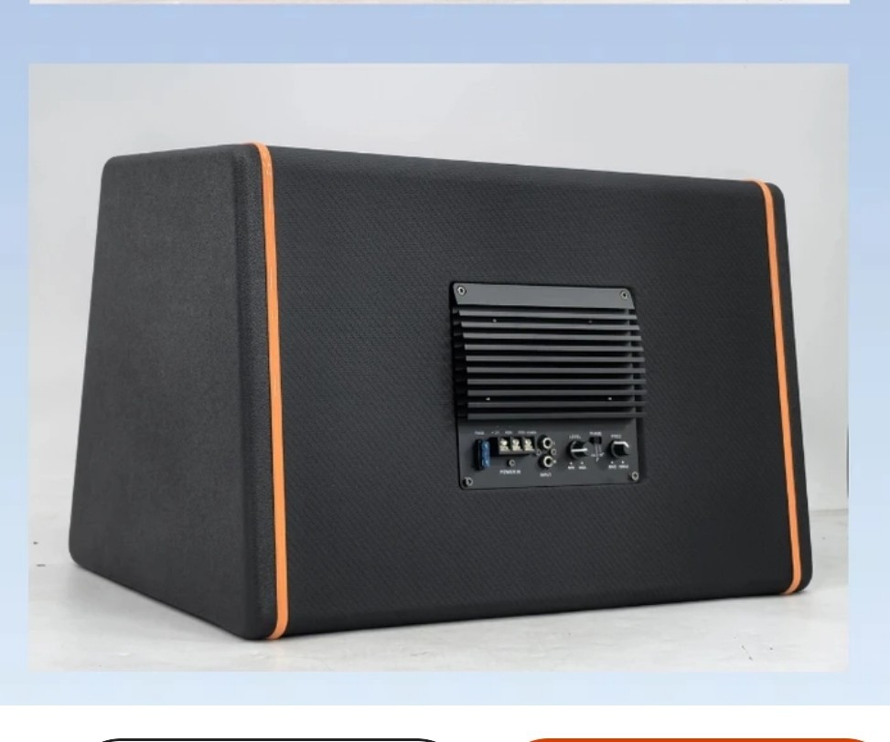 Factory supplies 12inch JBL car modification active subwoofers, active wooden box subwoofers, car audio systems