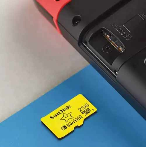 Авторизовано Nintendo ® для SANDISK SDSQXAO-GNCZN 128 ГБ/256 ГБ/512 ГБ