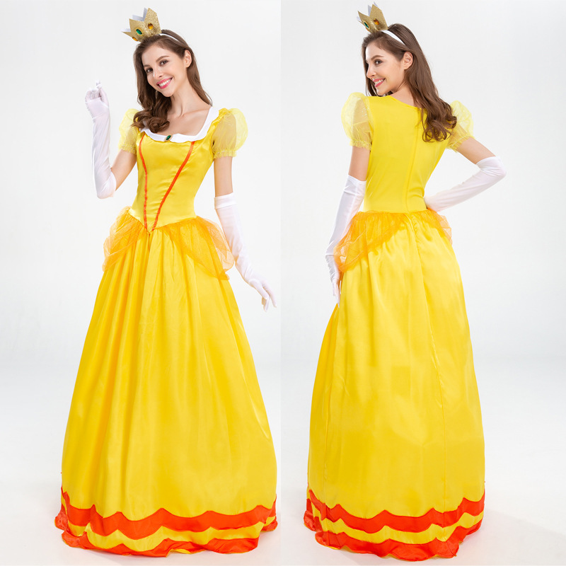 New Halloween Christmas Costume Belle Princess Dress Beauty and the Beast Belle Snow Masquerade Costume
