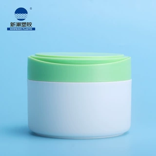 新潮塑胶护肤包材 婴童用爽身痱子粉广口塑料PP瓶 源头厂家可定制