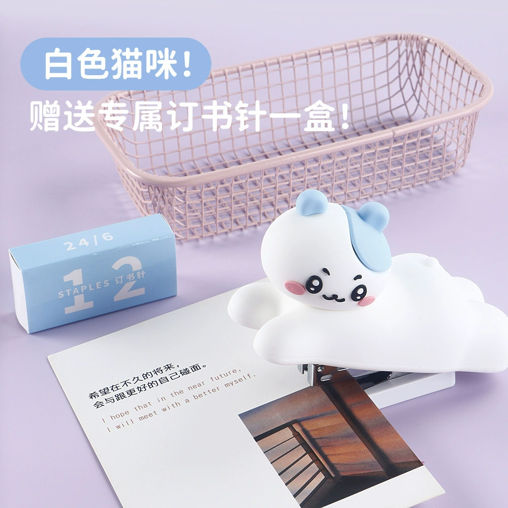 Cute creative cartoon small handheld set for office, wholesale