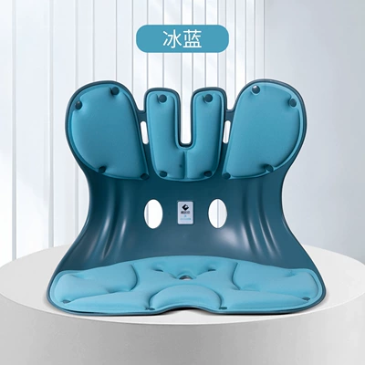 Dorm, Memory Foam Backrest Cushion, Waist support - fragrance-blue
