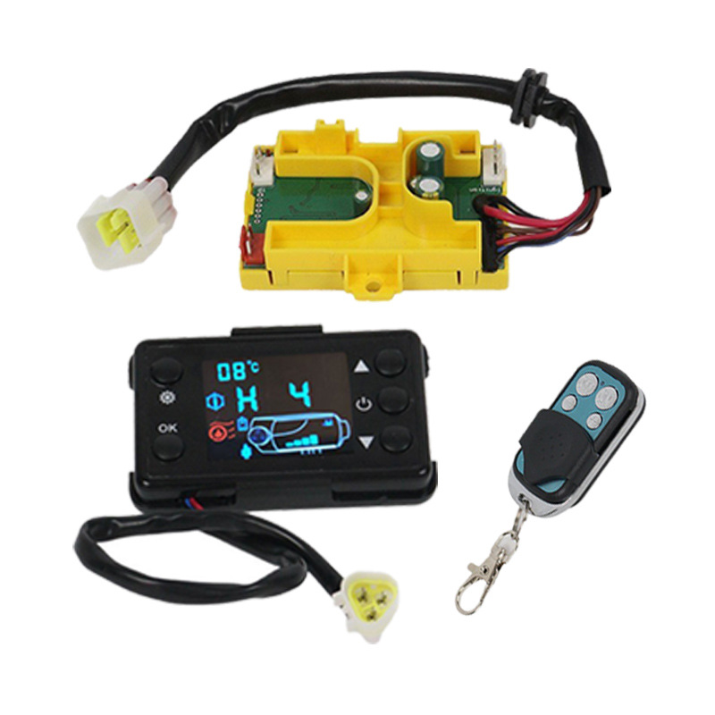 12V24V Parking Heater 5Kw Motherboard Lcd Switch Remote Control Controller Computer Board Circuit Board Accessories