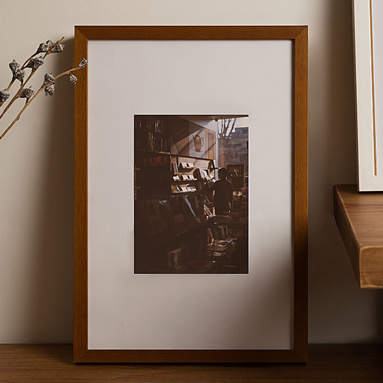 Exhibition solid wood large picture frame wall 20 inch 24 inch 36 inch 16 to map any size framed picture frame frame