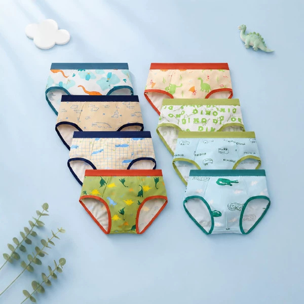 Children's Underwear Milk Silk Boys' Briefs Boys' Printed Shorts for Older Boys Cross-Border Exclusive Supply Children's Underwear Milk Silk Boys' Briefs Boys' Printed Shorts for Older Boys Cross-Border Exclusive Supply