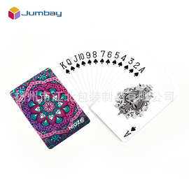 来图定制外贸级品质支持跨境加厚黑芯蓝芯纸牌桌游卡牌创意道具扑