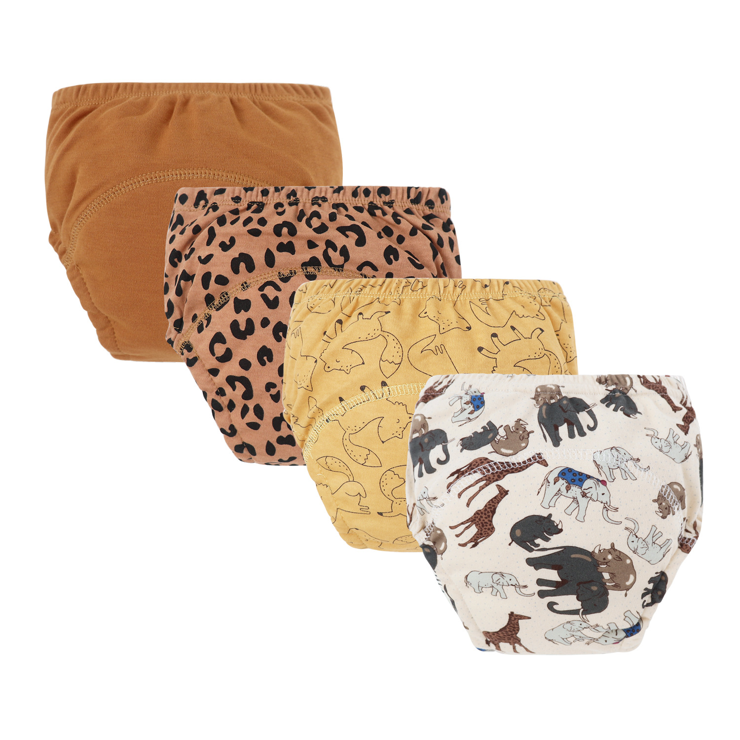 Calzón de Entrenamiento Lavable para Bebé de Algodón Puro Reutilizable para Bebés y Niños Pequeños image 33