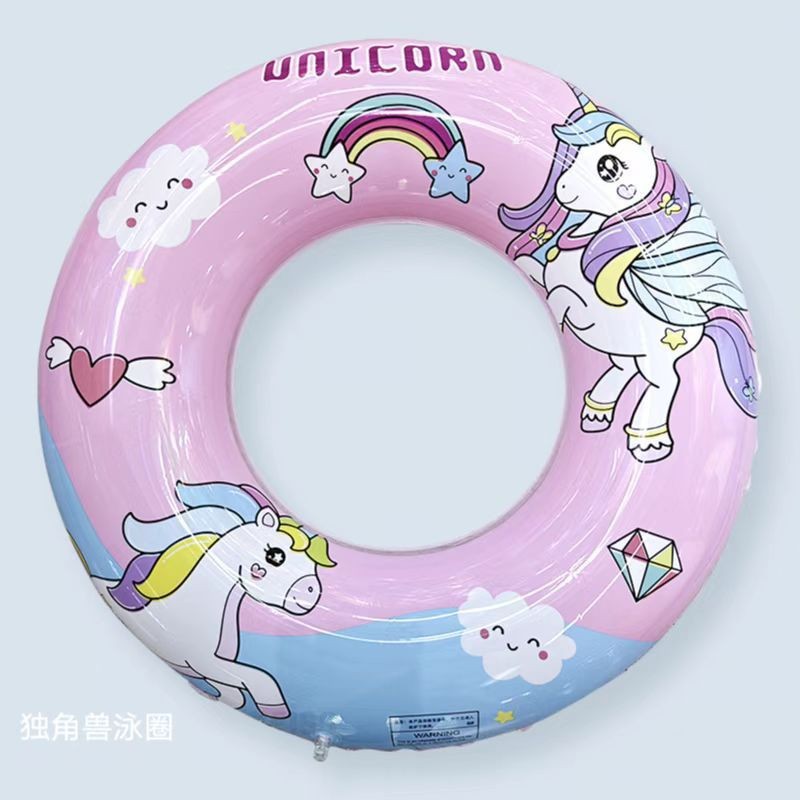 Anillo de Natación Infantil de PVC Ecológico, Inflable y Anti-vuelco, para Piscina