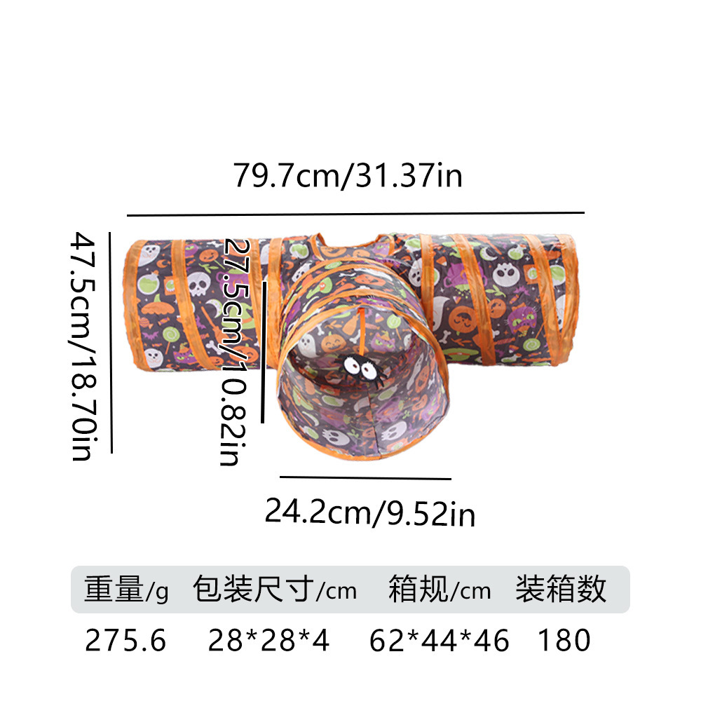 メーカーのペット用品の猫の響紙のトンネルのローラーの竜の猫のおもちゃの趣味のドリルの桶は猫の通路を畳むことができます。